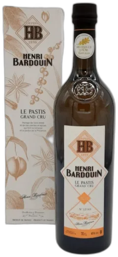 photo du vin Pastis Henri Bardouin Grand Cru