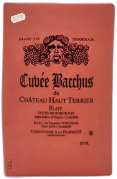 image du vin Bib Bacchus Château Haut Terrier Rouge 10 Litres