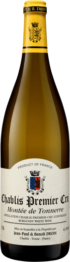 photo du vin Chablis 1er Cru Montée de Tonnerre 2023 Droin