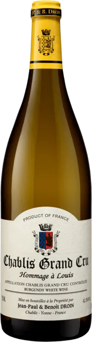 photo du vin Chablis Grand Cru Clos "Hommage