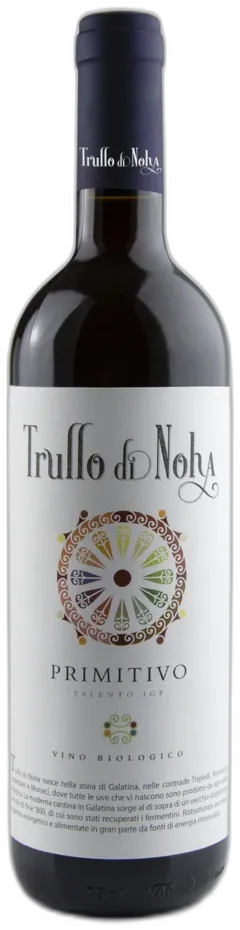 photo du vin Primitivo Salento Rouge Trullo di Noha