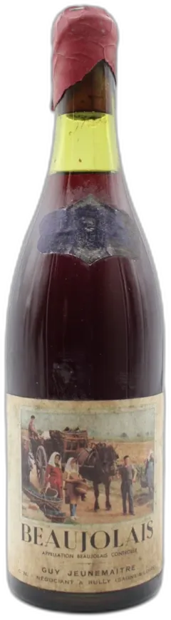 photo du vin Beaujolais 1959 Guy Jeunemaitre