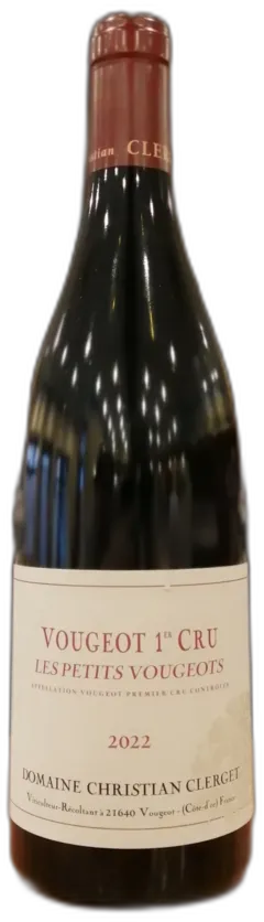 photo du vin Clerget Christian Vougeot 1er Cru Les Petits Vougeots