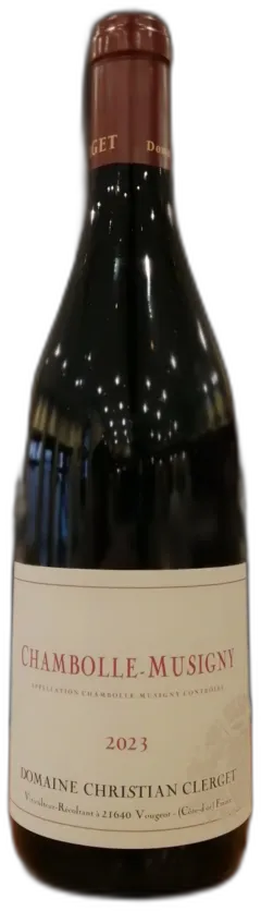 vue du vin Clerget Christian Chambolle-Musigny