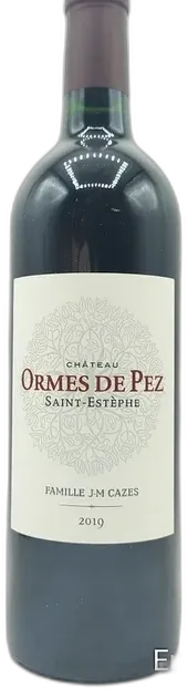 illustration du vin Saint Estephe Chateau les Ormes de Pez 2019