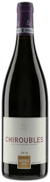 photos du vin Chiroubles 2016