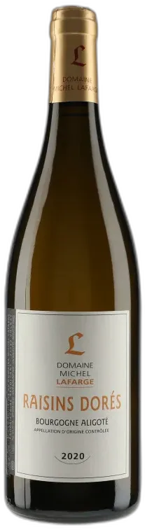 image du vin Bourgogne Aligoté Raisins Dorés 2020