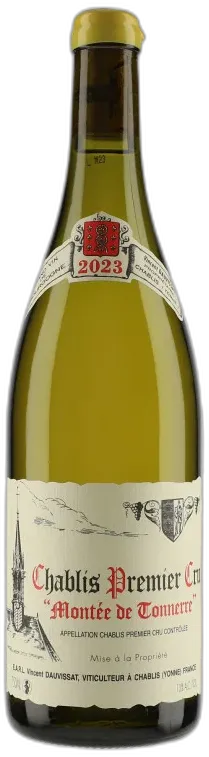 vue du vin Chablis 1er Cru Montée de Tonnerre
