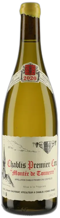 vue du vin Chablis 1er Cru Montée de Tonnerre