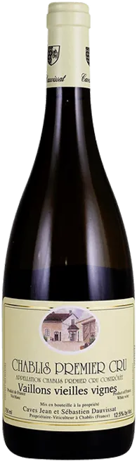 photo du vin Jean et Sébastien Dauvissat Chablis 1er Cru Vaillons Vieilles Vignes