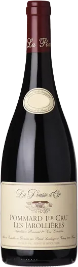 vue du vin Domaine de la Pousse d’or Pommard 1er Cru les Jarolieres