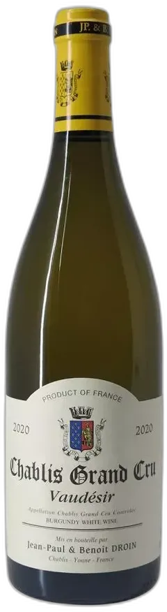 vue du vin Chablis Grand Cru Vaudésir