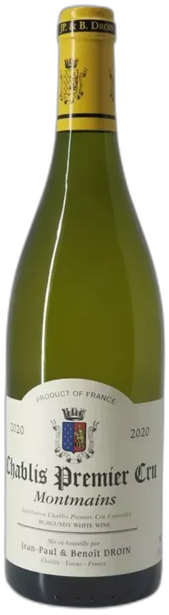 image du vin Chablis 1er Cru Montmains Jean-Paul & Benoît Droin 2020