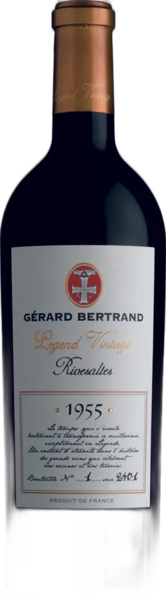 illustration du vin Legend Vintage Vins Doux Naturels 1955 Rivesaltes