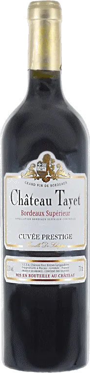 photo du vin Château Tayet Cuvée Prestige Rouge