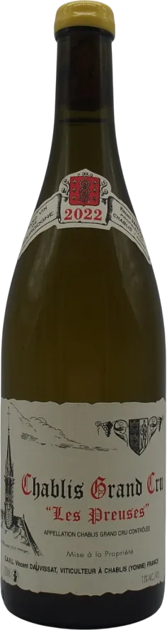 photo du vin Chablis Grand Cru les Preuses