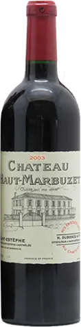 image du vin Château Haut-Marbuzet Saint-Estèphe