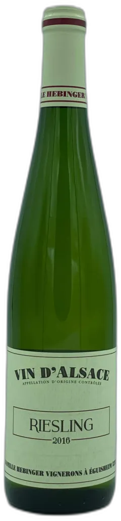 image du vin Riesling Hengst Hebinger Aop Alsace Grand Cru