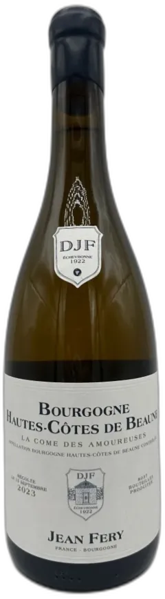 photo du vin Domaine Jean Fery la Come des Amoureuses Bourgogne Hautes-Cote Blanc 2023 Bourgogne France
