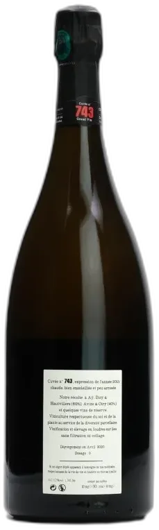 photo du vin Champagne Cuvée 748 Magnum Jacquesson