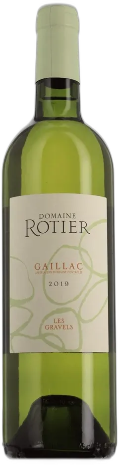 image du vin Domaine Rotier les Gravels Blanc