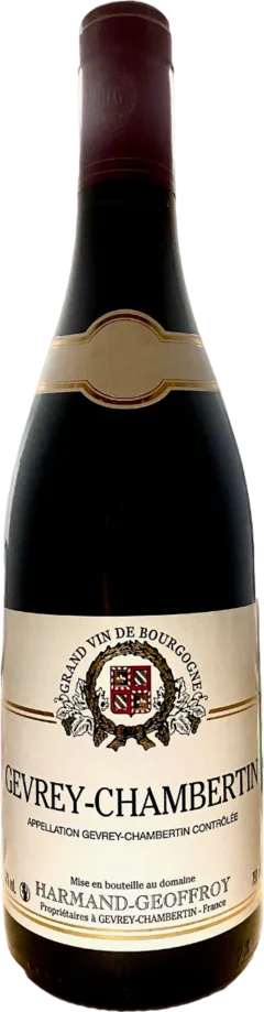 image du vin Aoc Gevrey Chambertin Rouge 2022 Domaine Harmand-Geoffroy
