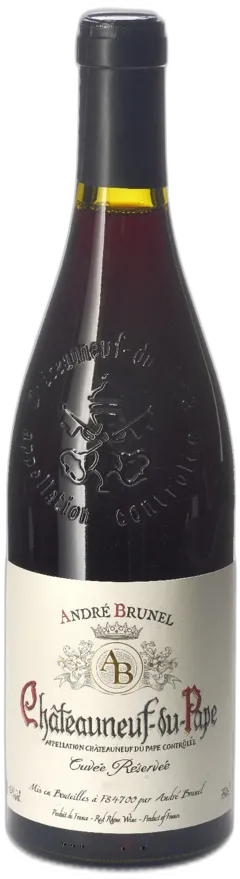photo du vin Châteauneuf du Pape Cuvée Réservée Rouge 2022 Domaine André Brunel