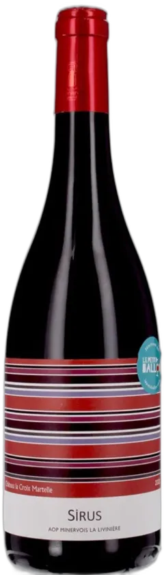 vue du vin Château la Croix Martelle Sirus