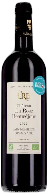 vue du vin Château la Rose Beauséjour