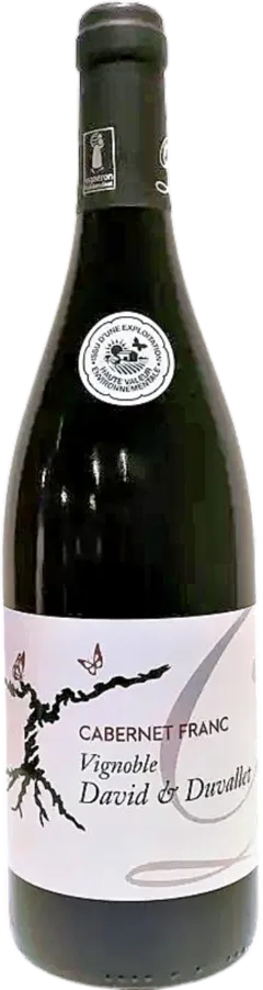 aperçu du vin Cabernet Franc Vignoble David & Duvallet