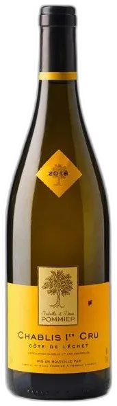 photo du vin Domaine Pommier Chablis 1er Cru Côte de Lechet 2022