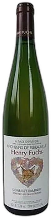 image du vin Alsace Gewurztraminer Vendanges Tardives 2018 Henry Fuchs