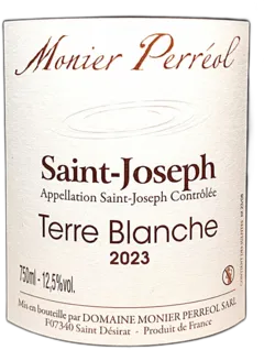 image du vin Terre Blanche 2023 Domaine Monier Perréol