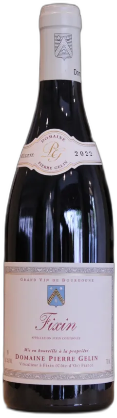 image du vin Fixin 2022 Domaine Pierre Gelin