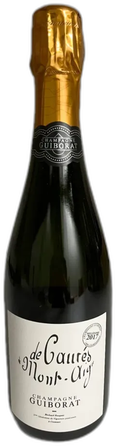 photo du vin Champagne de Caurés à Mont Aigu Grand Cru Blanc de Blancs Extra Brut Maison Guiborat