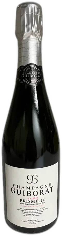 vue du vin Champagne Prisme.14 Echo Grand Cru Blanc de Blancs Extra Brut Maison Guiborat