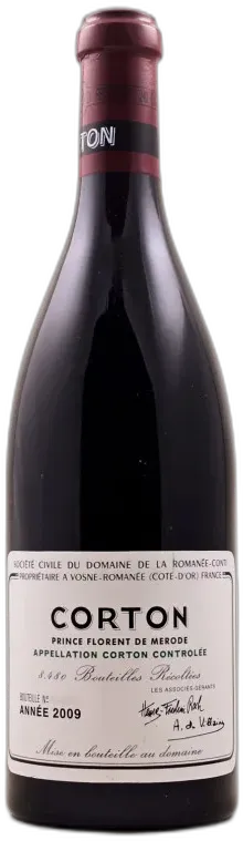 image du vin Romanée Conti Corton 2009