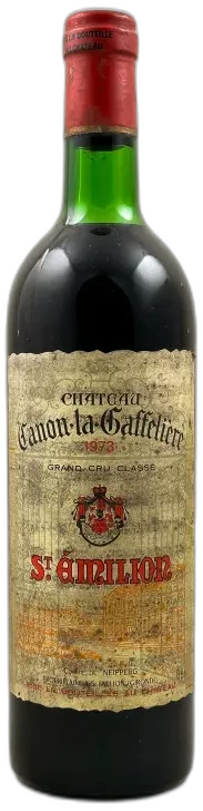 photo du vin Canon la Gaffelière Saint Emilion 1973