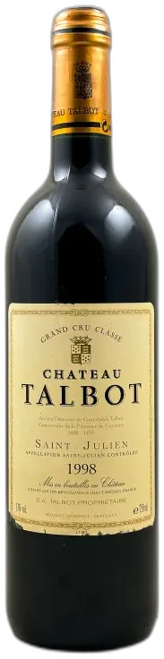 aperçu du vin Talbot Saint Julien