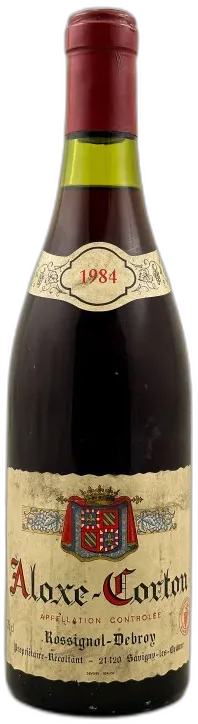 image du vin Rossignol-Debroy Aloxe Corton 1984