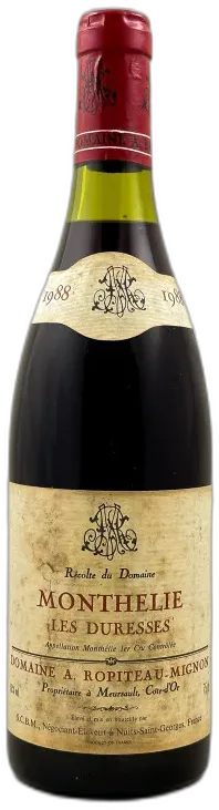 photo du vin Ropiteau Monthelie 1er Cru "les Duresses