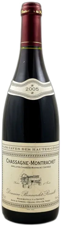 photo du vin Bonnardot Rocault Chassagne Montrachet Rouge 2005