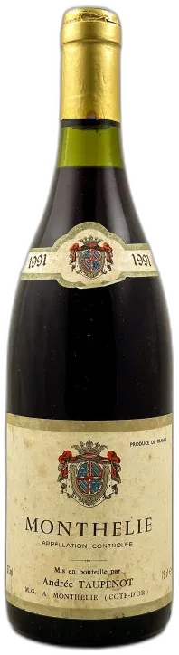 photo du vin Andrée Taupenot Monthelie 1991