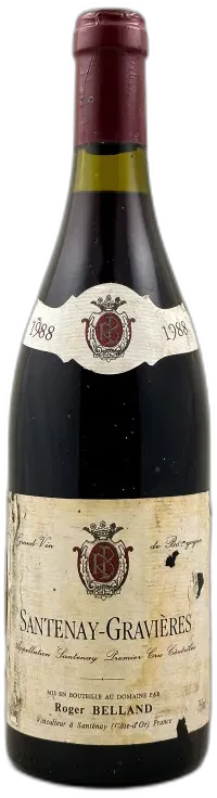 illustration du vin Roger Belland Santenay 1er Cru Gravières
