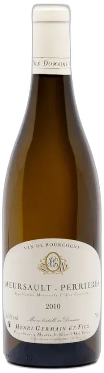photo du vin Henri Germain Meursault 1er Cru Perrières