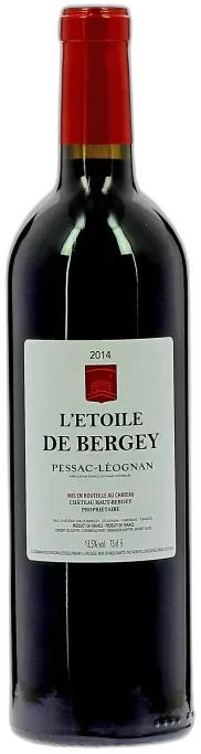photo du vin Pessac Léognan Etoile du Bergey