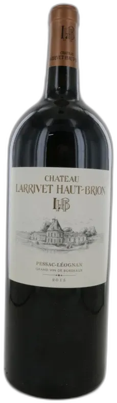 photo du vin Château Larrivet Haut Brion 2015 Magnum