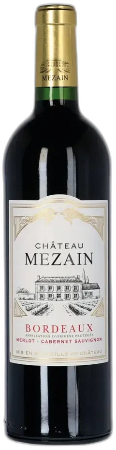 image du vin Bordeaux Aop Merlot Cabernet Sauvignon Château Mezain