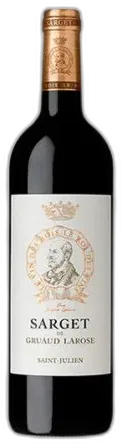 image du vin Sarget de Gruaud Larose