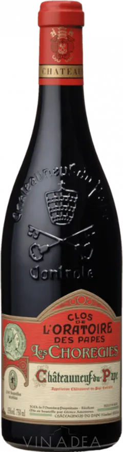 photo du vin Châteauneuf-du-Pape Clos de l’Oratoire Rouge les Chorégies